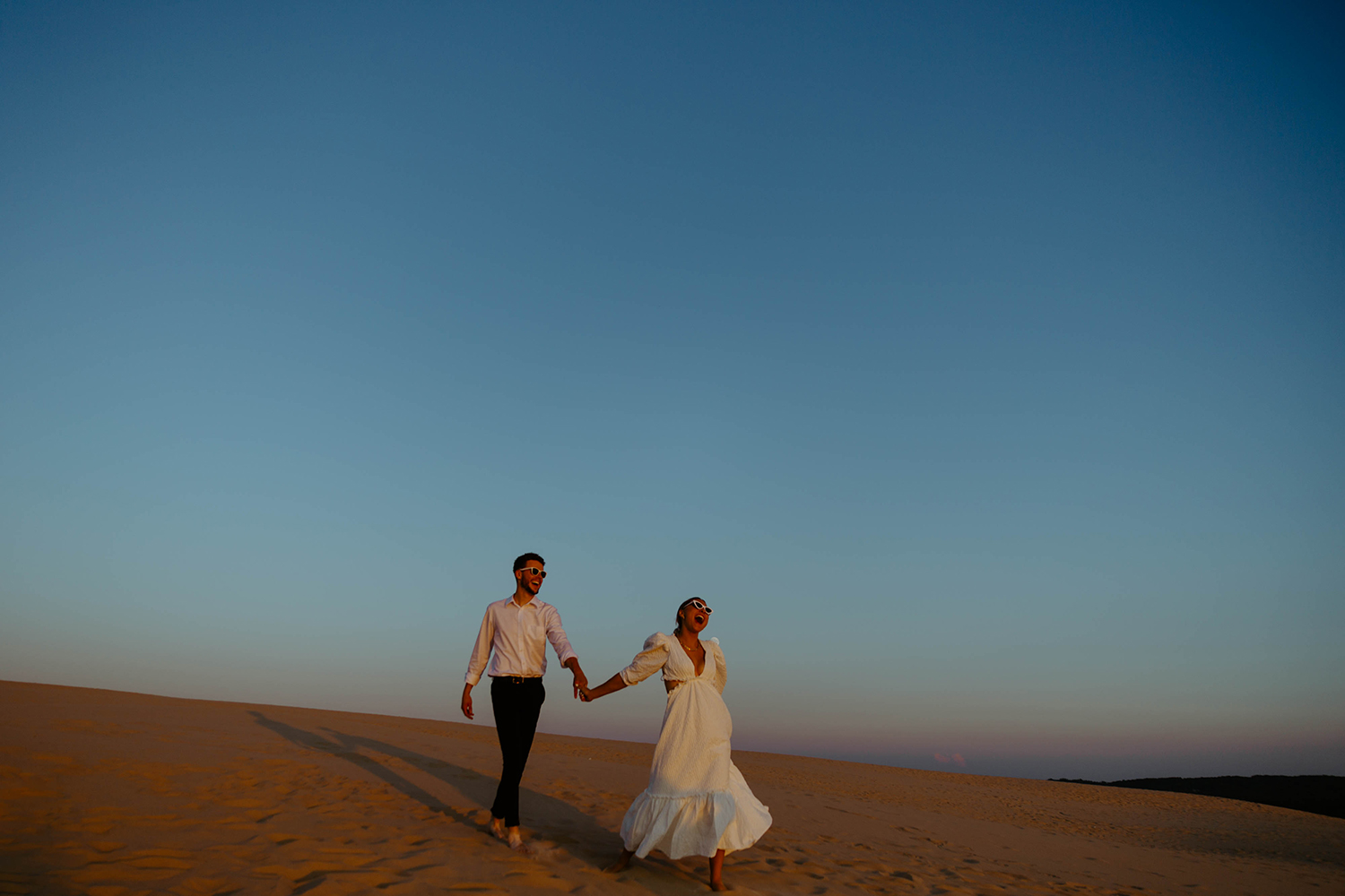 Silver Lake Sand Dunes Bridals Photos